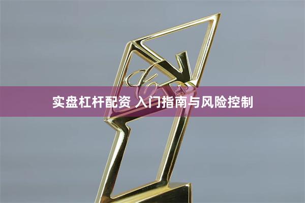 实盘杠杆配资 入门指南与风险控制